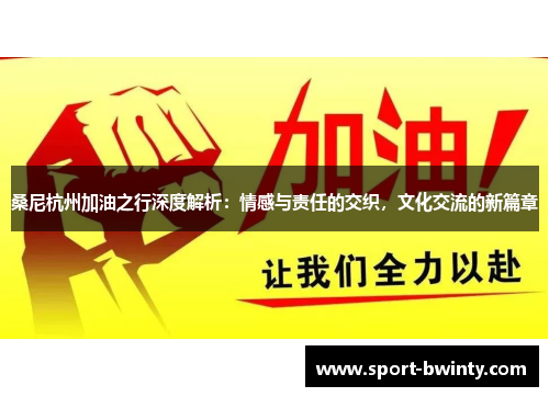 桑尼杭州加油之行深度解析：情感与责任的交织，文化交流的新篇章