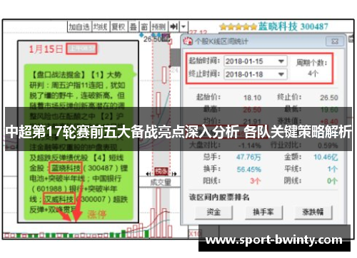 中超第17轮赛前五大备战亮点深入分析 各队关键策略解析